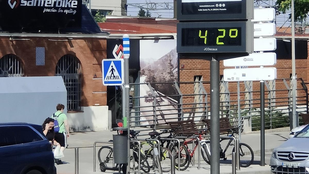 Llega la primera ola de calor del verano: así será el tiempo en Pozuelo de Alarcón