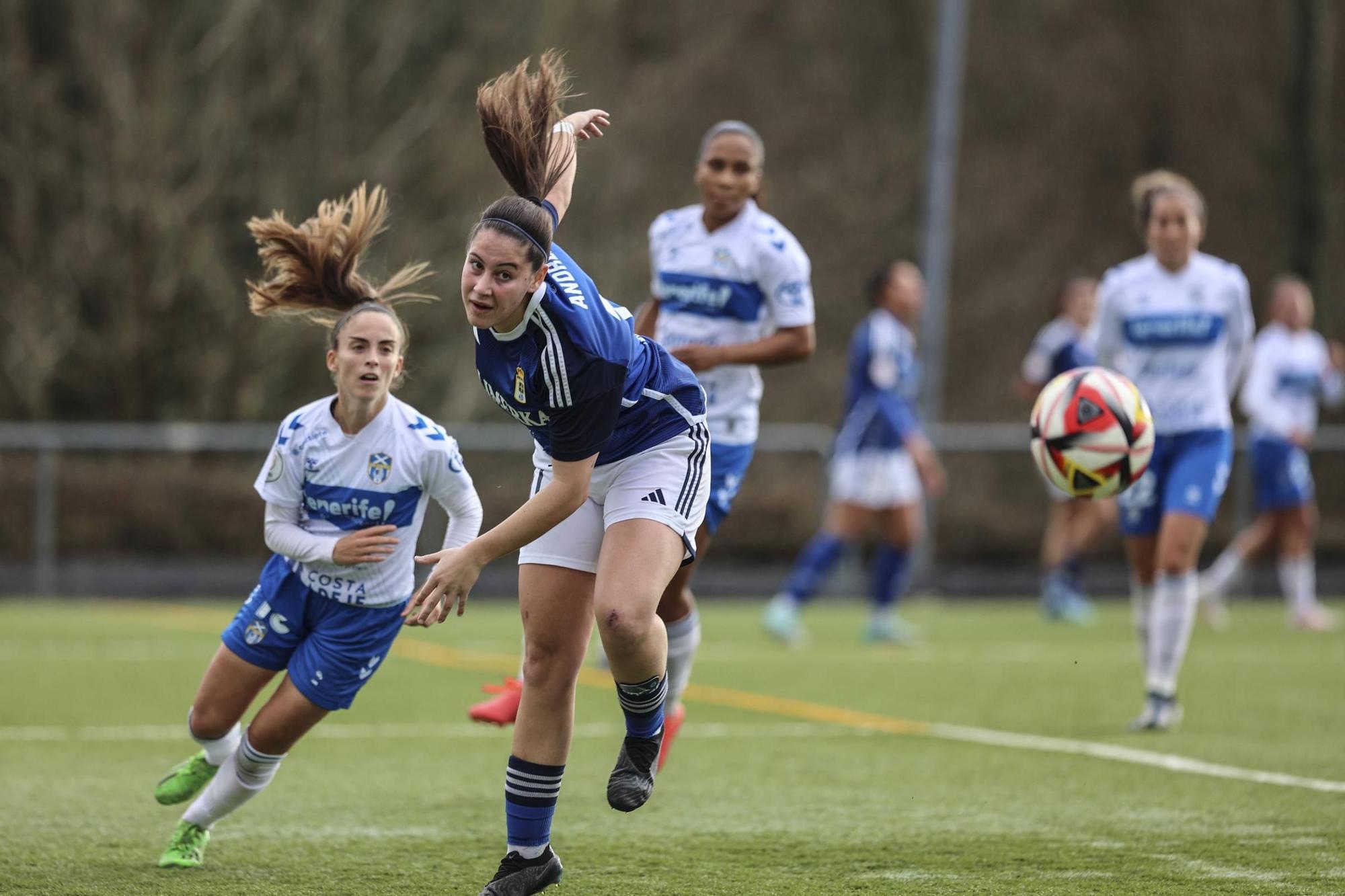 En imágenes: el partido del Real Oviedo Femenino contra el Tenerife