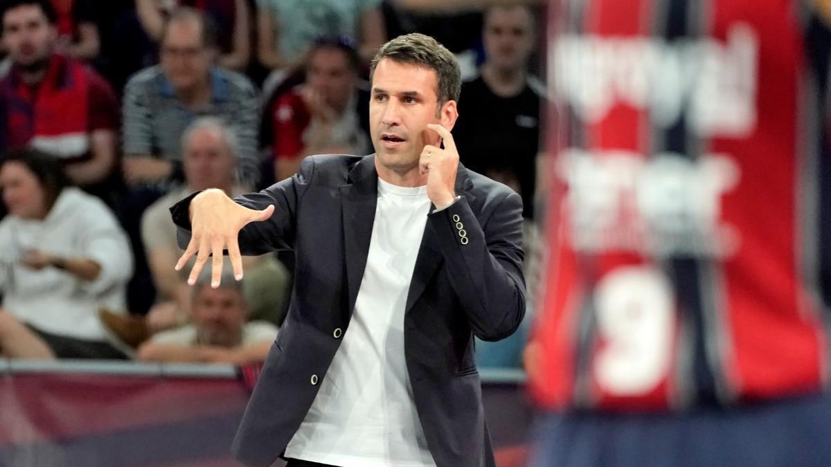 Dani Miret, entrenador del Asisa Joventut