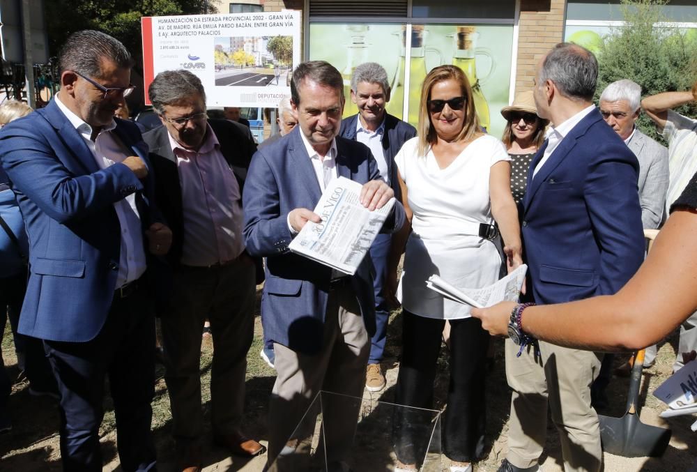 Fin a 35 años de abandono de la vieja carretera provincial en Vigo