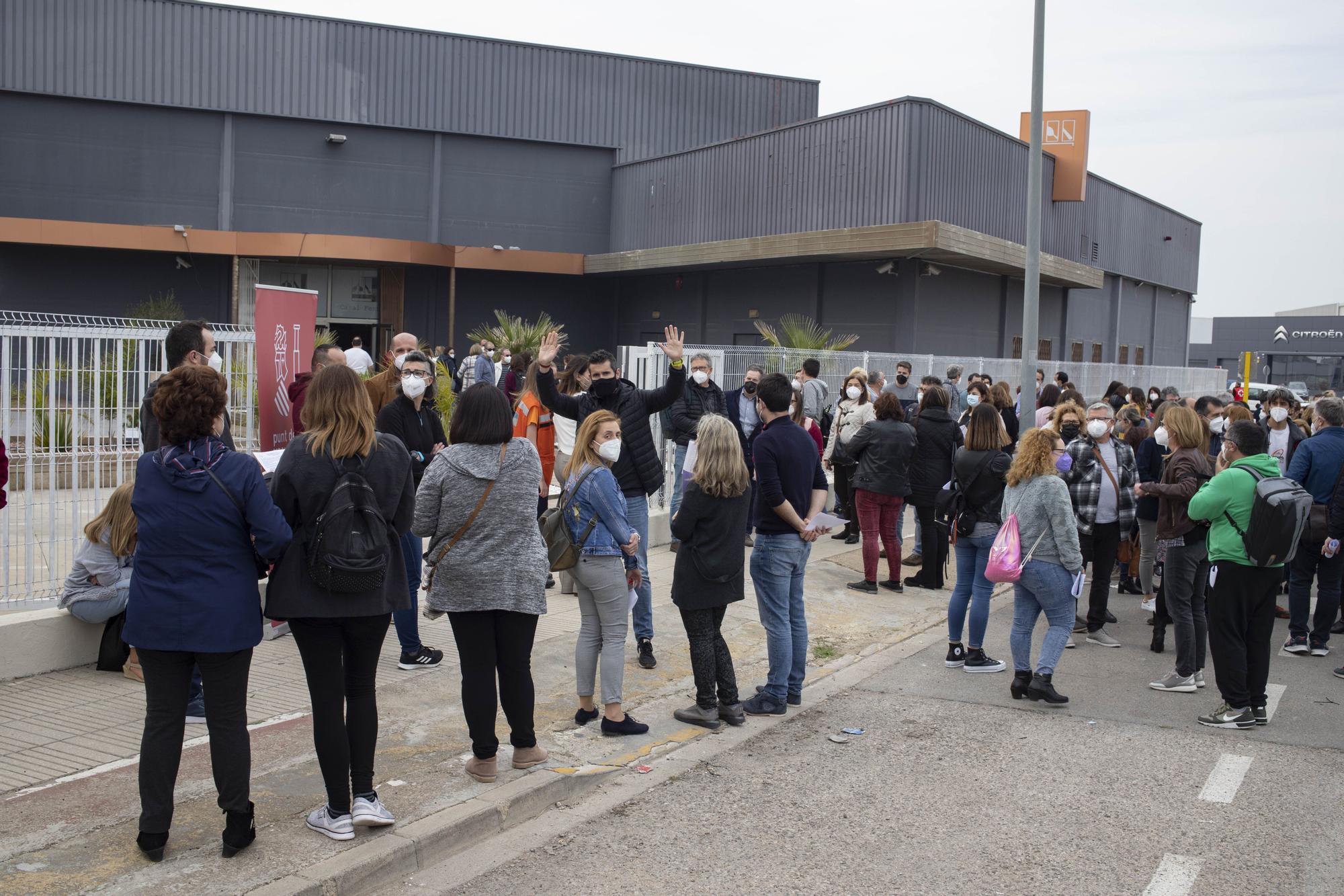 Retoman la vacunación de profesores en la Comunitat Valenciana