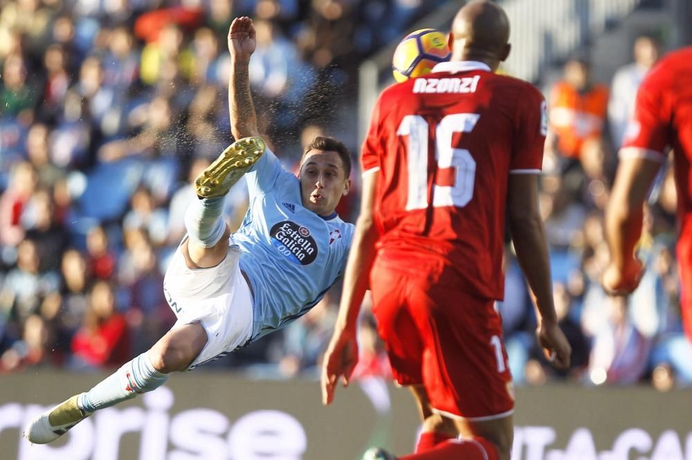 El Celta - Sevilla, en fotos