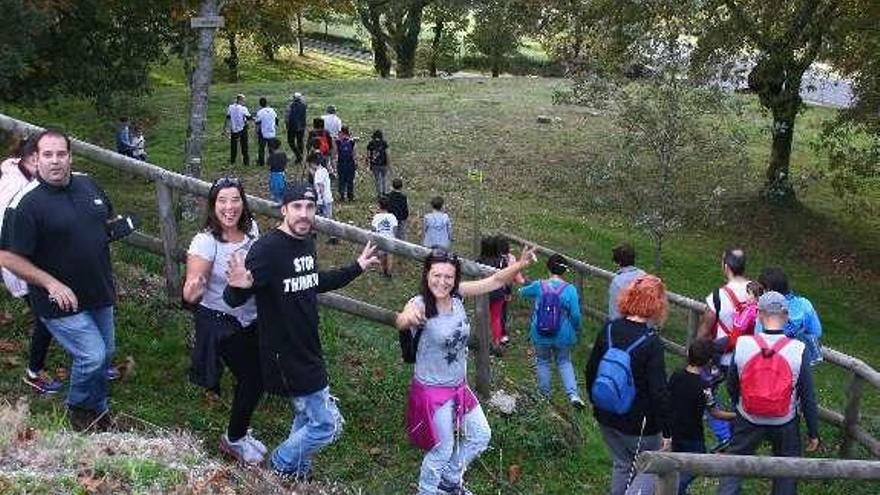 Imagen de la ruta por Sabucedo. // Bernabé /Ana Bazal