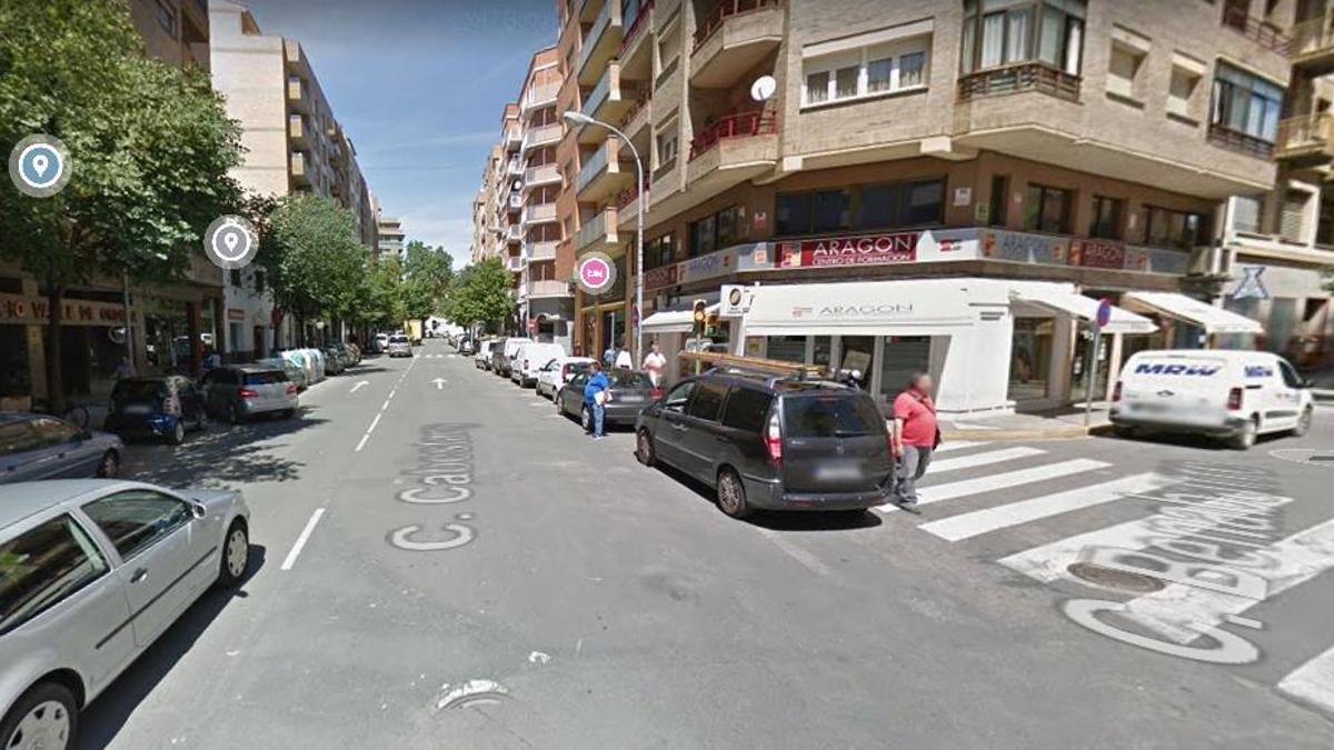 Calle Castebany en Huesca