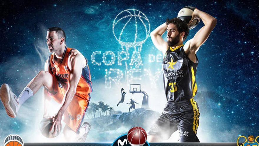 Imagen gráfica del enfrentamiento del Valencia Basket.