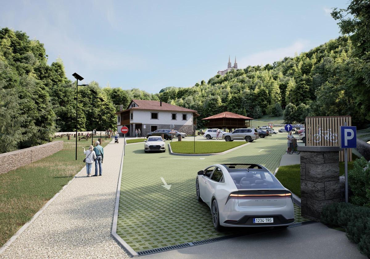 Rereación del proyecto de Les Llanes.