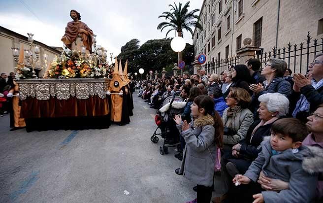 Prozession am Gründonnerstag in Palma