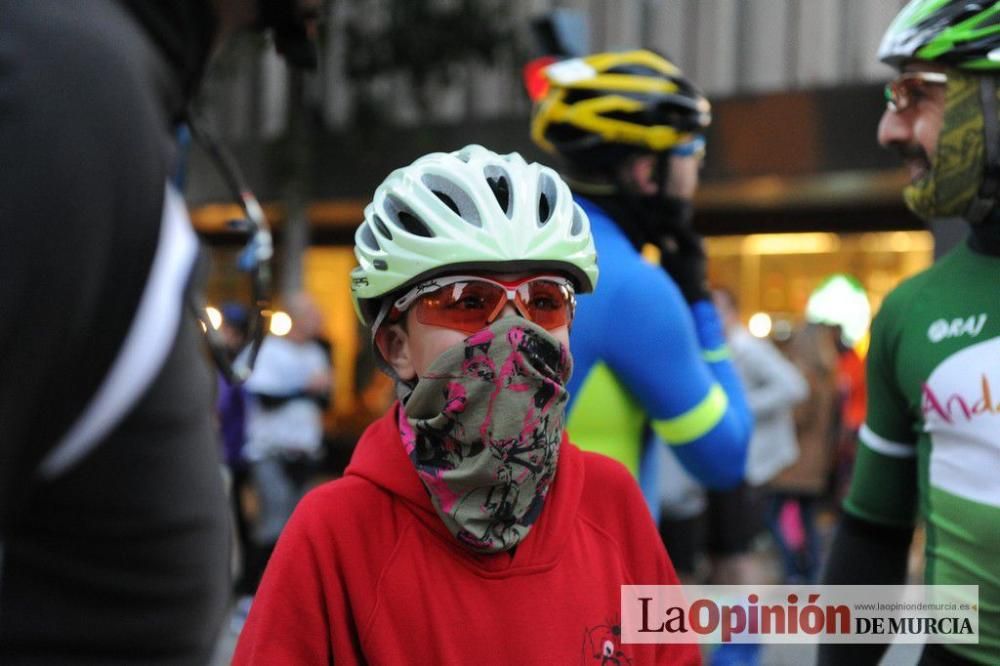 Murcia Maratón. Salida patinadores