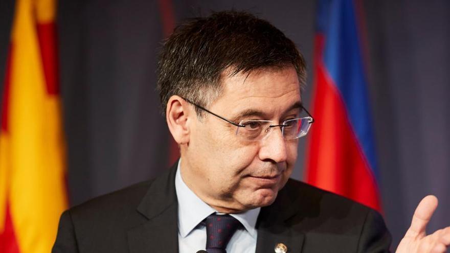 El presidente del FC Barcelona, Josep Maria Bartomeu