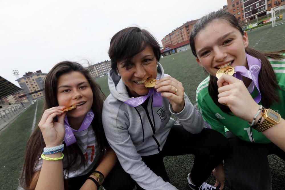 Campeonas de Europa asturianas