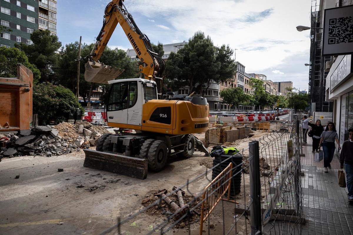 En imágenes I Comienza la segunda fase de la reforma de la avenida Valencia de Zaragoza En imágenes I Comienza la segunda fase de la reforma de la avenida Valencia de Zaragoza