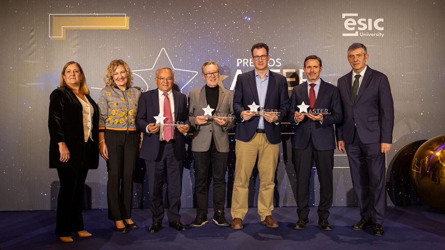 Pascual Royo, Actiu, Iker Marcaide y Confecomerç, premios ASTER ESIC Comunidad Valenciana.