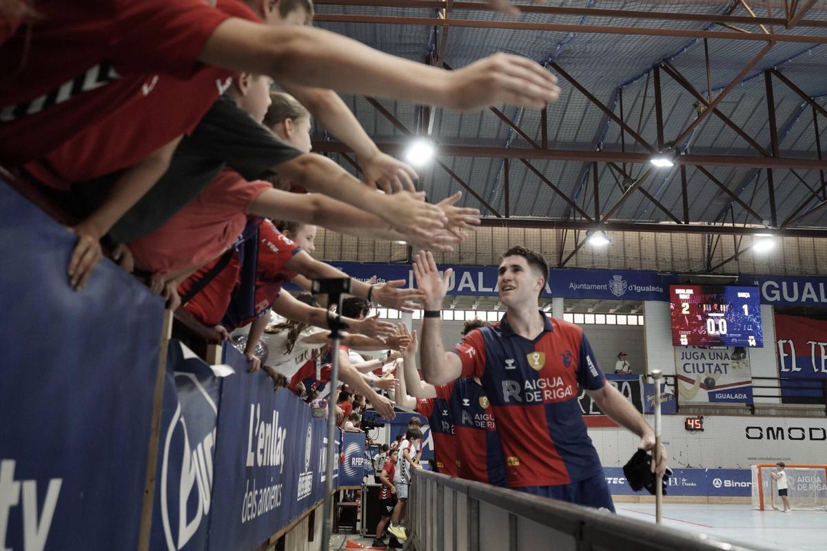 Imatges del quart partit Igualada Rigat - Barça Imatges del quart partit Igualada Rigat - Barça