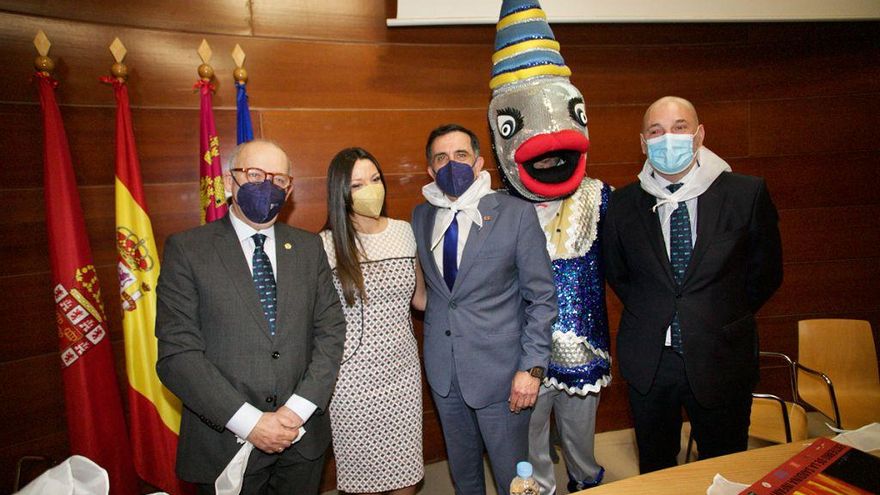 Un momento de la presentación del Entierro de la Sardina 2022