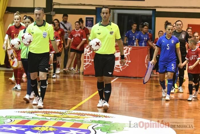 Fútbol sala femenino en Archena: España - Italia