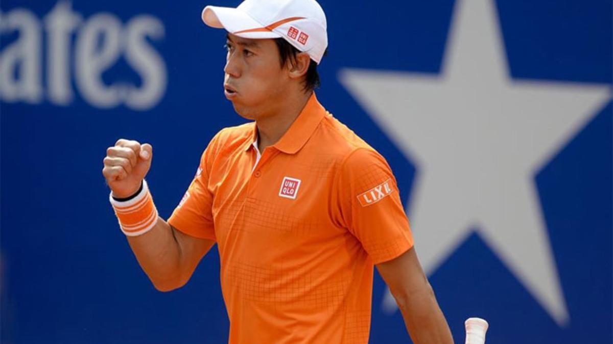 Kei Nishikori sigue mostrándose muy firme en Barcelona