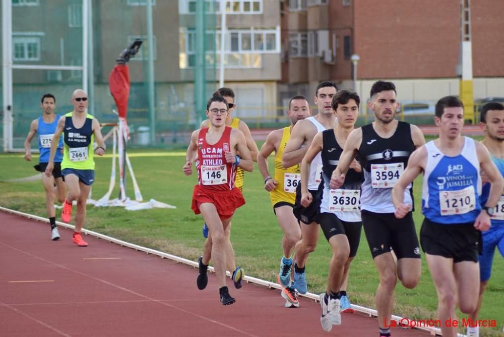 Control federativo de atletismo en Cartagena