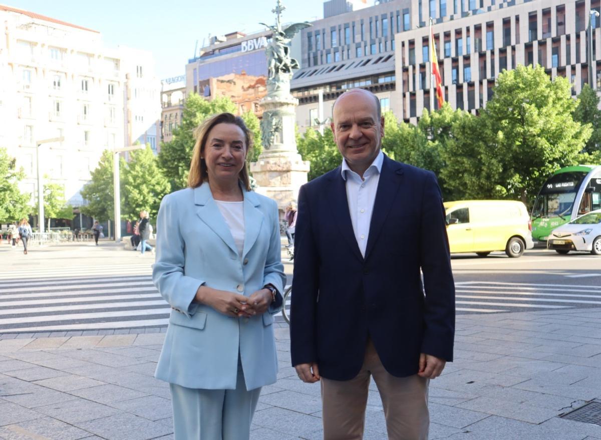 Carmen Rouco será la vicepresidenta de las Cortes y Santiago Morón, el portavoz del grupo parlamentario de Vox en Aragón.