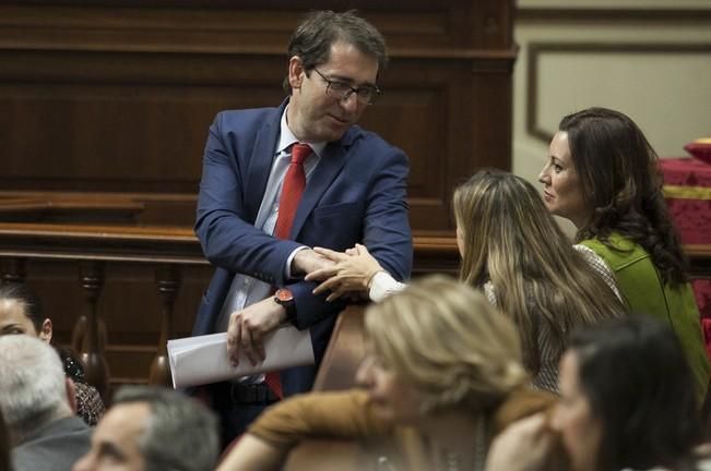 19/01/2017.CANARIAS.Pleno del Parlamento de Canarias..Fotos: Carsten W. Lauritsen