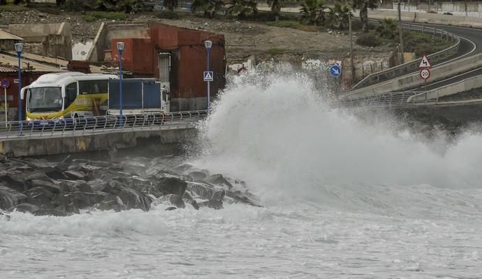 09/11/2018 LAS PALMAS DE GRAN CANARIA. Fuerte ...