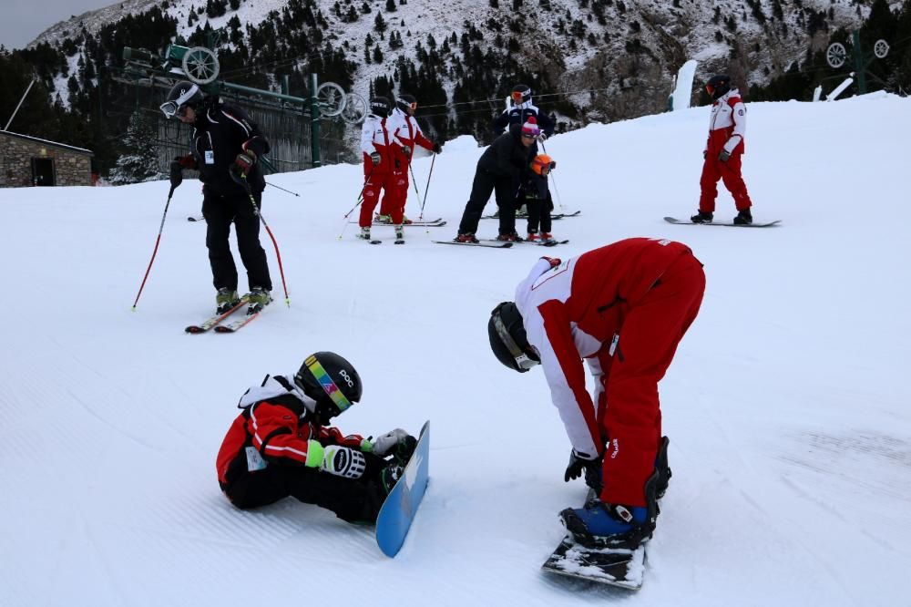 Estrena de la temporada d'esquí a La Masella