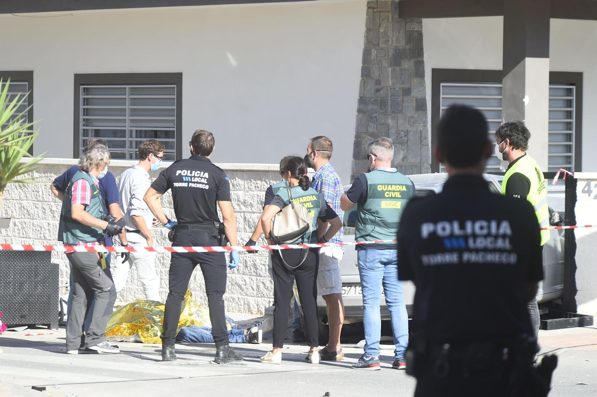 Las imágenes del atropello en Torre Pacheco que ha dejado dos muertos y varios heridos