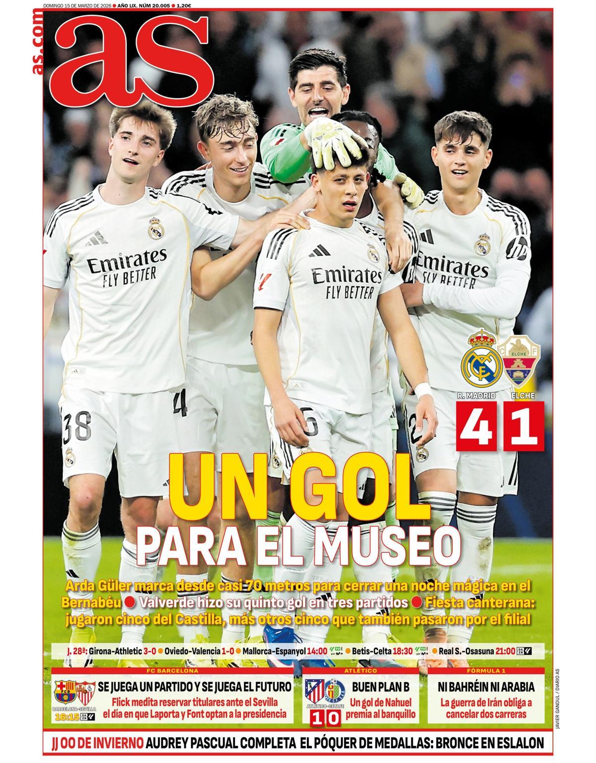 Las portadas de la prensa deportiva de hoy