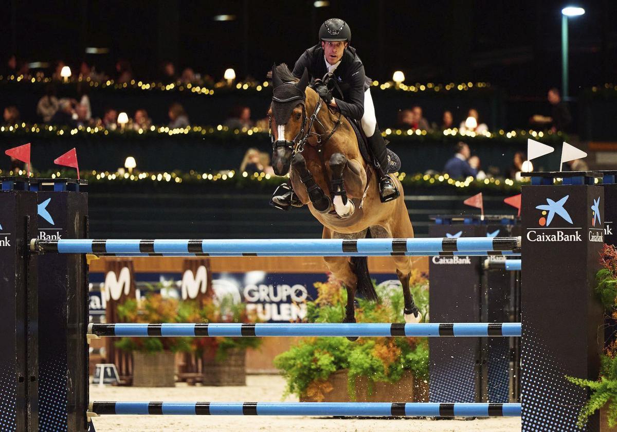 Henrick von Eckermann en el Trofeo Caixabank. |  Manuel Queimadelos