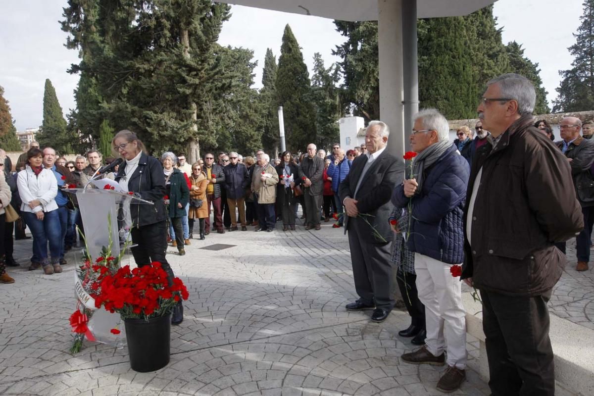 Reivindican la memoria de las víctimas del franquismo en el Día de los Derechos Humanos