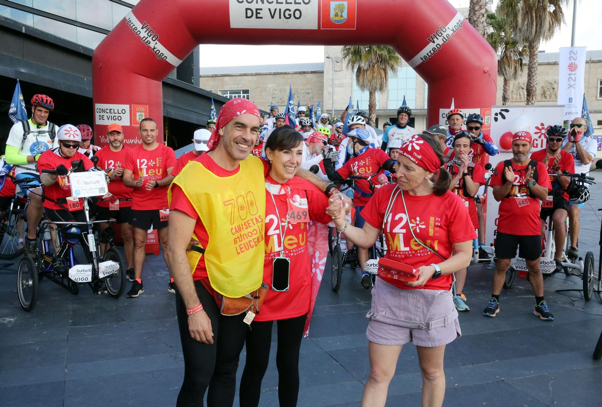 Una caminata contra la leucemia