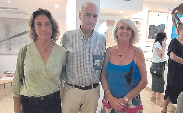 Míriam Arana, Darío y María Antonia Bauzá de Mirabó.