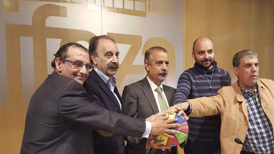 Representantes de la Federación, Diputación Provincial, Ayuntamiento de Zamora y Caja Rural presentaron este acontecimiento deportivo.