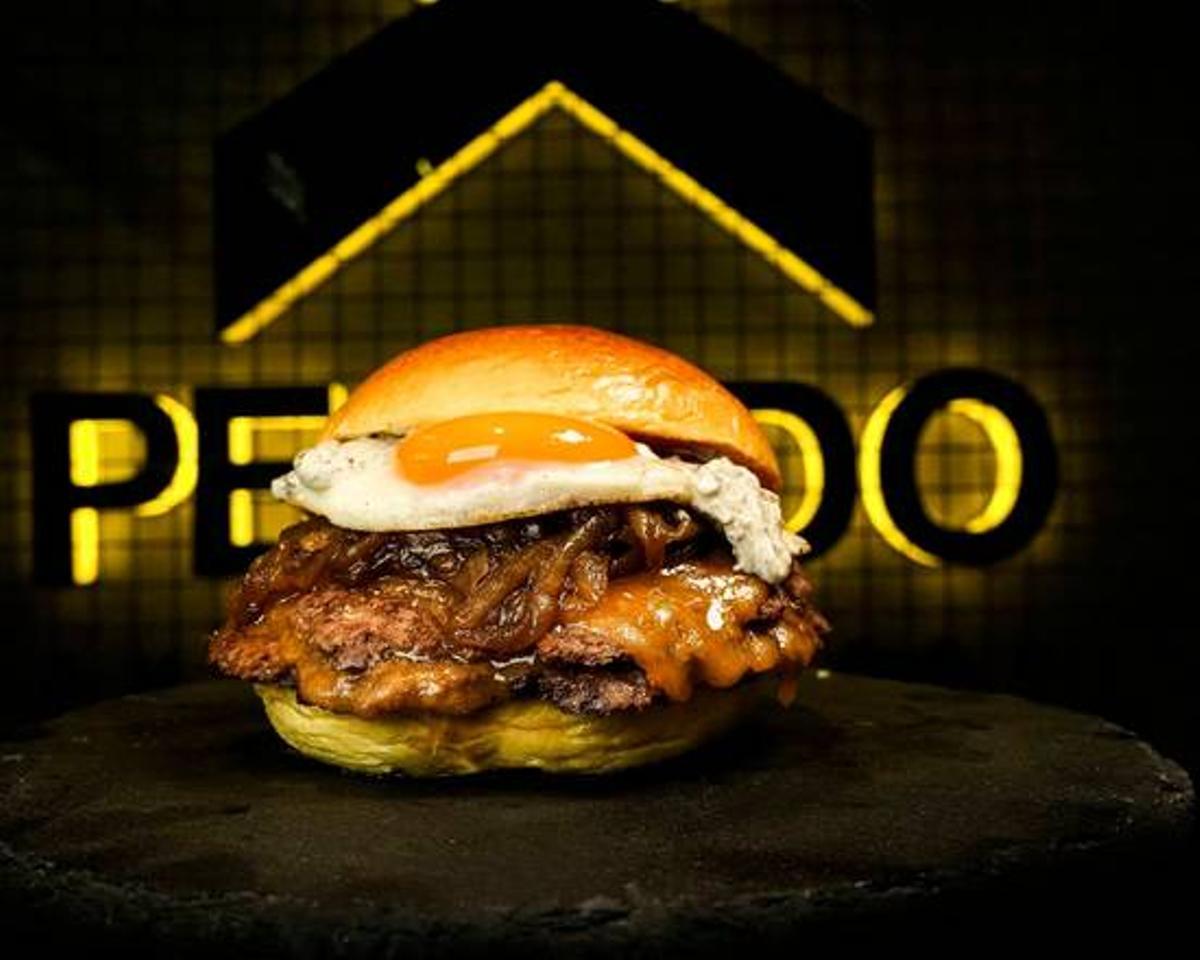 Burger trufada.