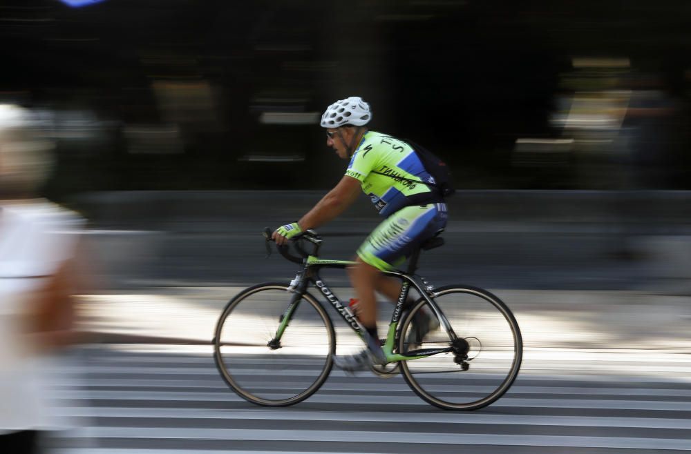 Las imágenes del Día sin Coches 2020 en Málaga