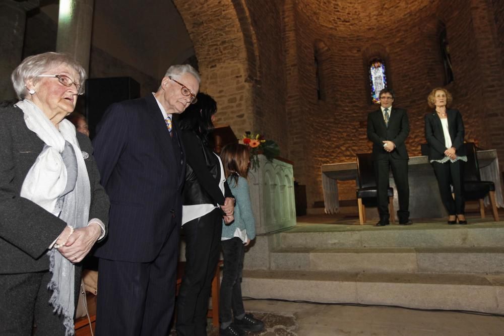 El president de la Generalitat, fill predilecte i medalla d''or del seu poble natal