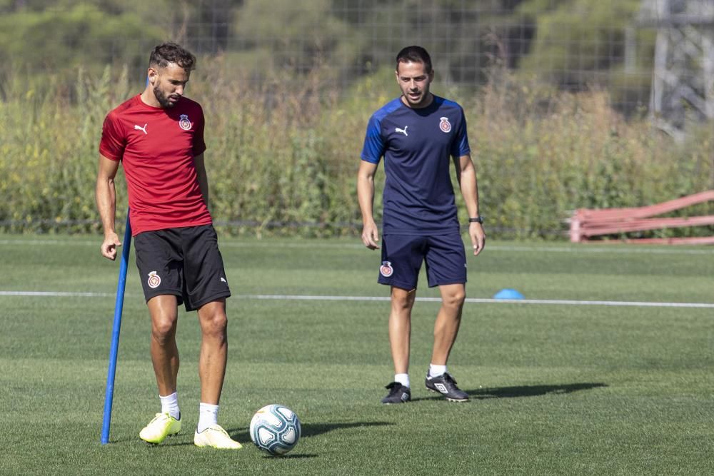 Entrenament del Girona FC