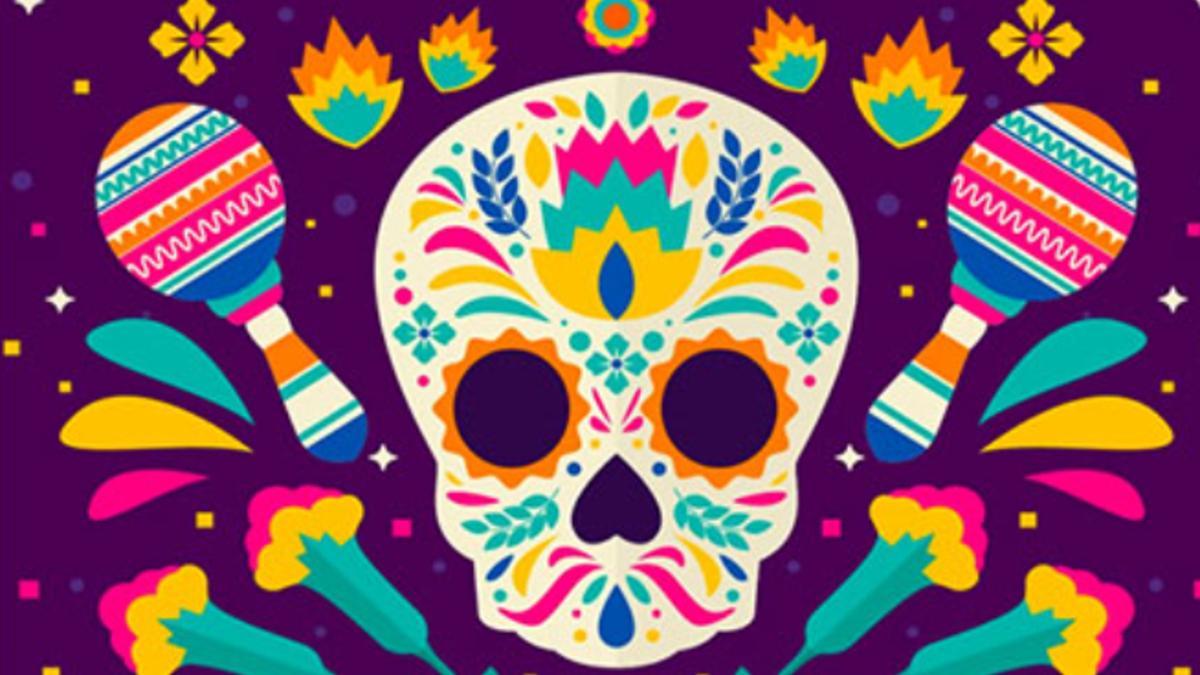 Cartel promocional de las actividades celebradas en La Laguna por el &#039;Día de Muertos&#039;