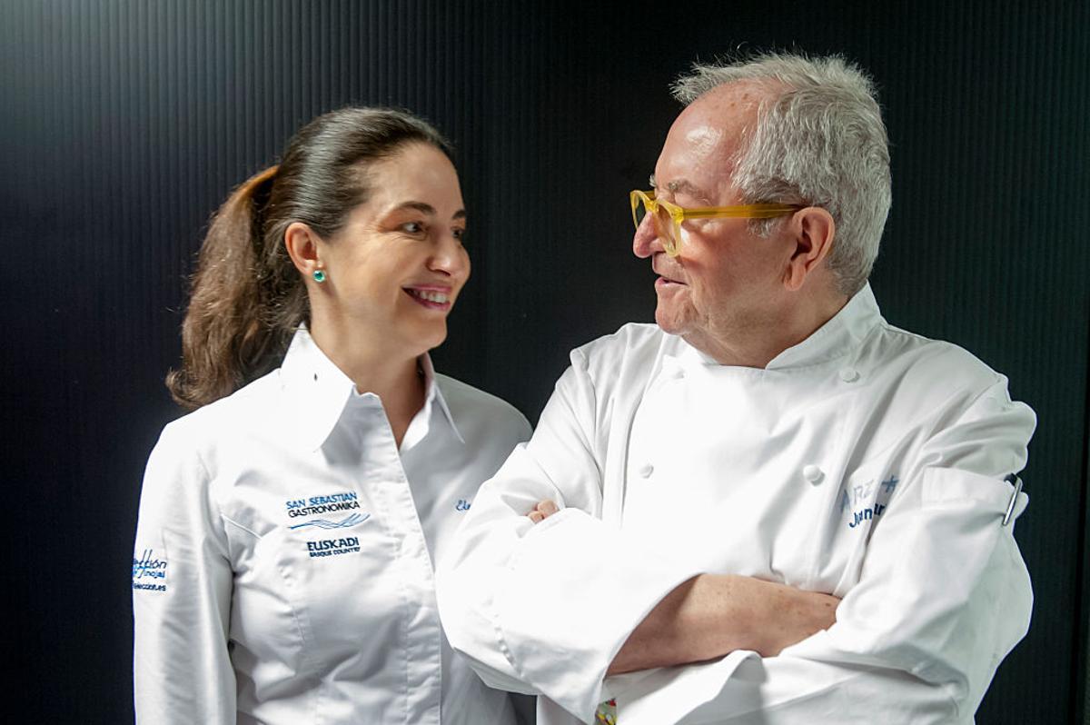 Elena Arzak ha heredado muchas cosas de su padre, Juan Mari Arzak