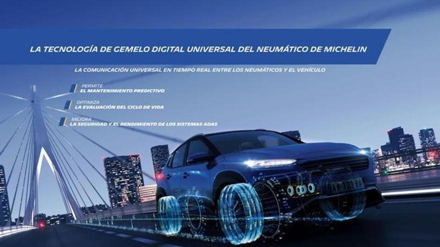 El gemelo digital de Michelin mejora la seguridad del coche sin usar sensores físicos