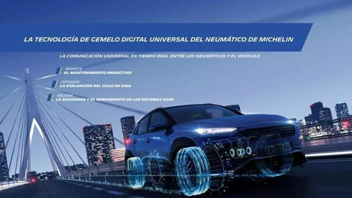 El gemelo digital de Michelin mejora la seguridad del coche sin usar sensores físicos