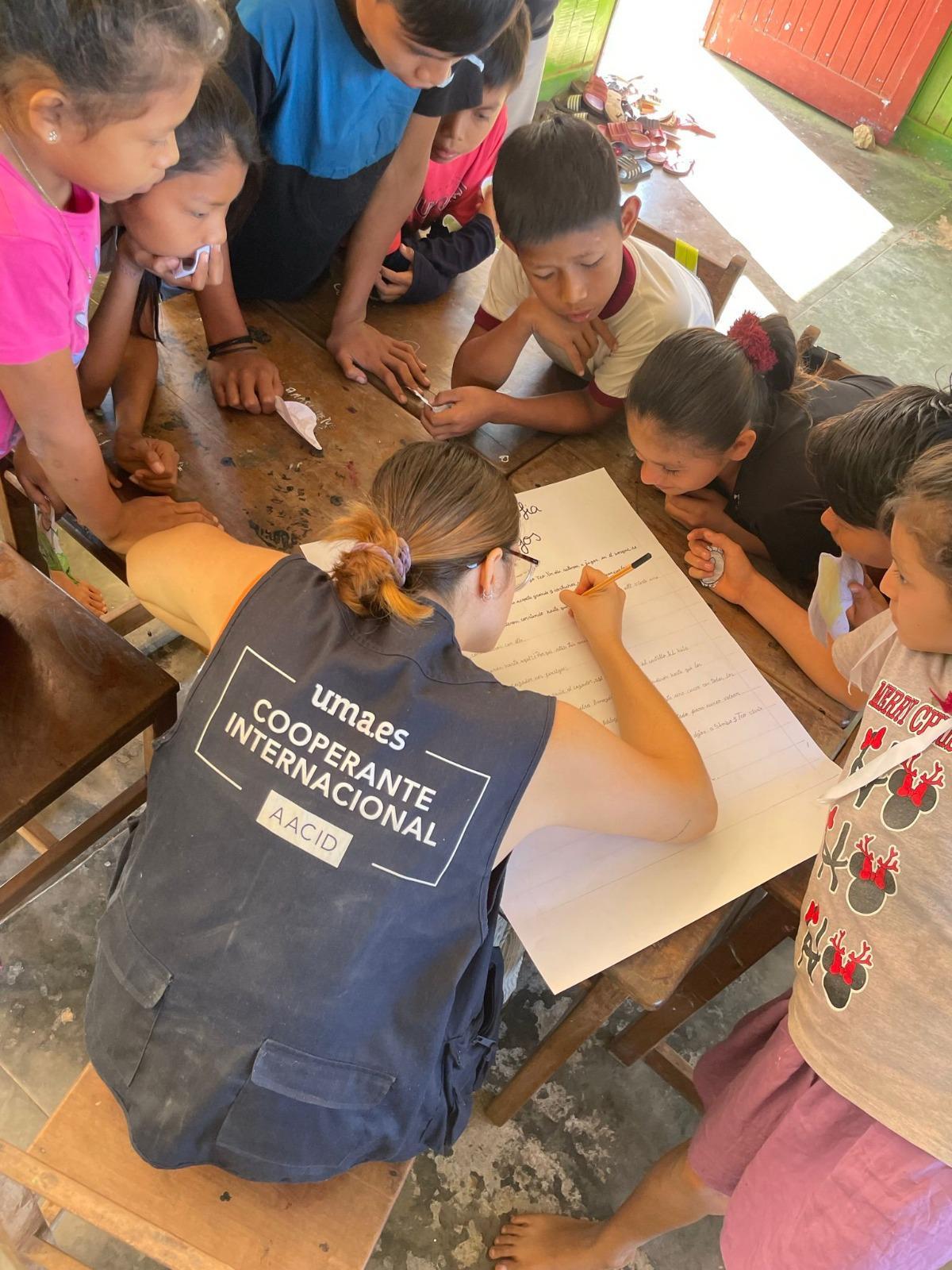 Voluntarios del programa de Cooperación Internacional de la Universidad de Málaga