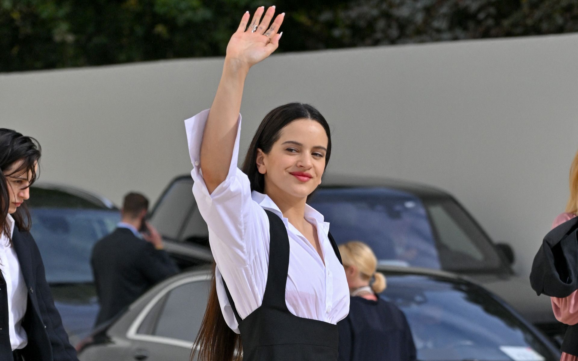 Rosalía en la París Fashion Week 2023