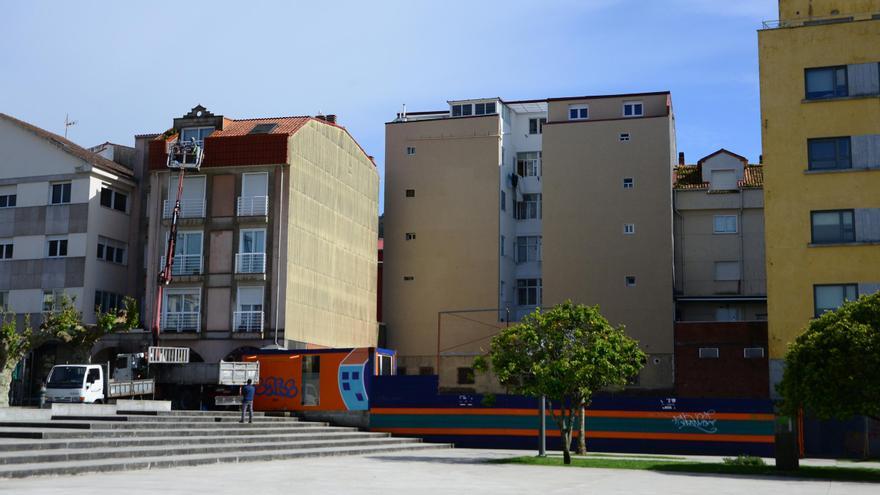 Patrimonio desbloquea el proyecto para un edificio de 14 viviendas en la Praza Massó