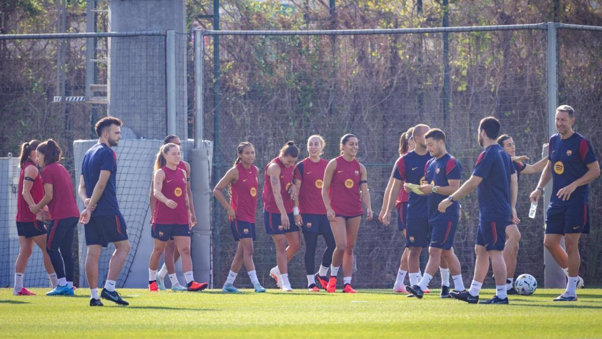 El Barça femenino también se va de stage
