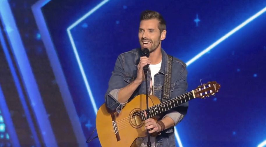 Jaime Gili, durante su participación en &#039;Got Talent&#039;