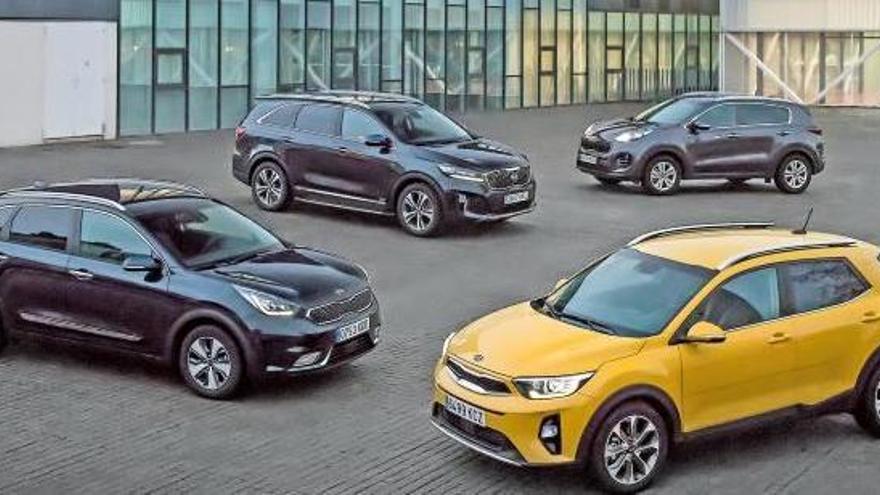 L&#039;ampli catàleg SUV de KIA