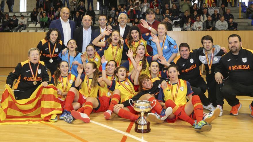 La baganesa Clàudia Pons porta el combinat català sub-21 femení al títol estatal