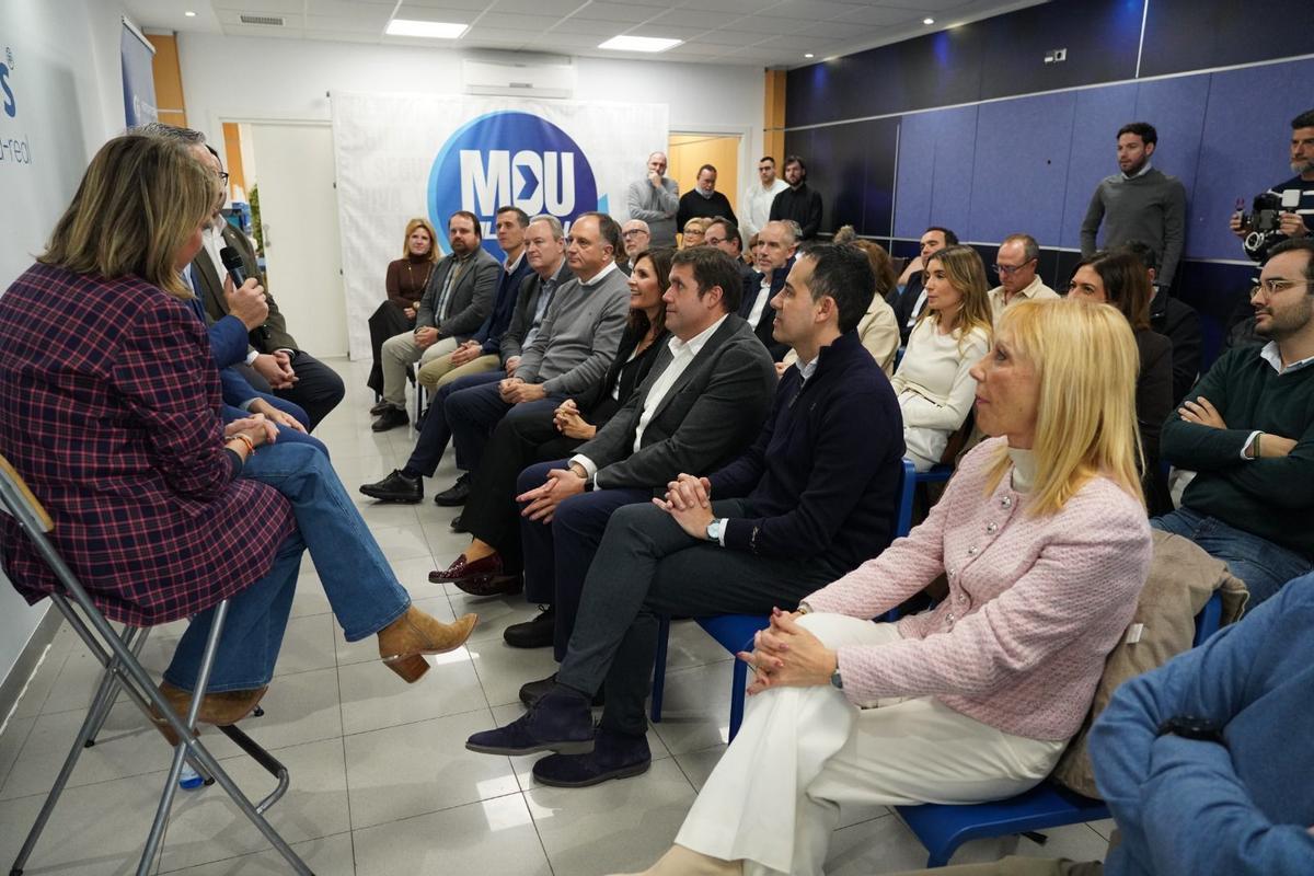 Acto del PP sobre los autónomos en Vila-real.