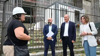 Cultura estima que la rehabilitación de la basílica de Santa María acabará en agosto