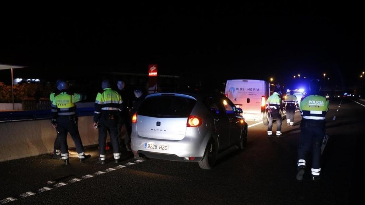 El punto de la carretera dónde ha tenido lugar el atropello mortal.